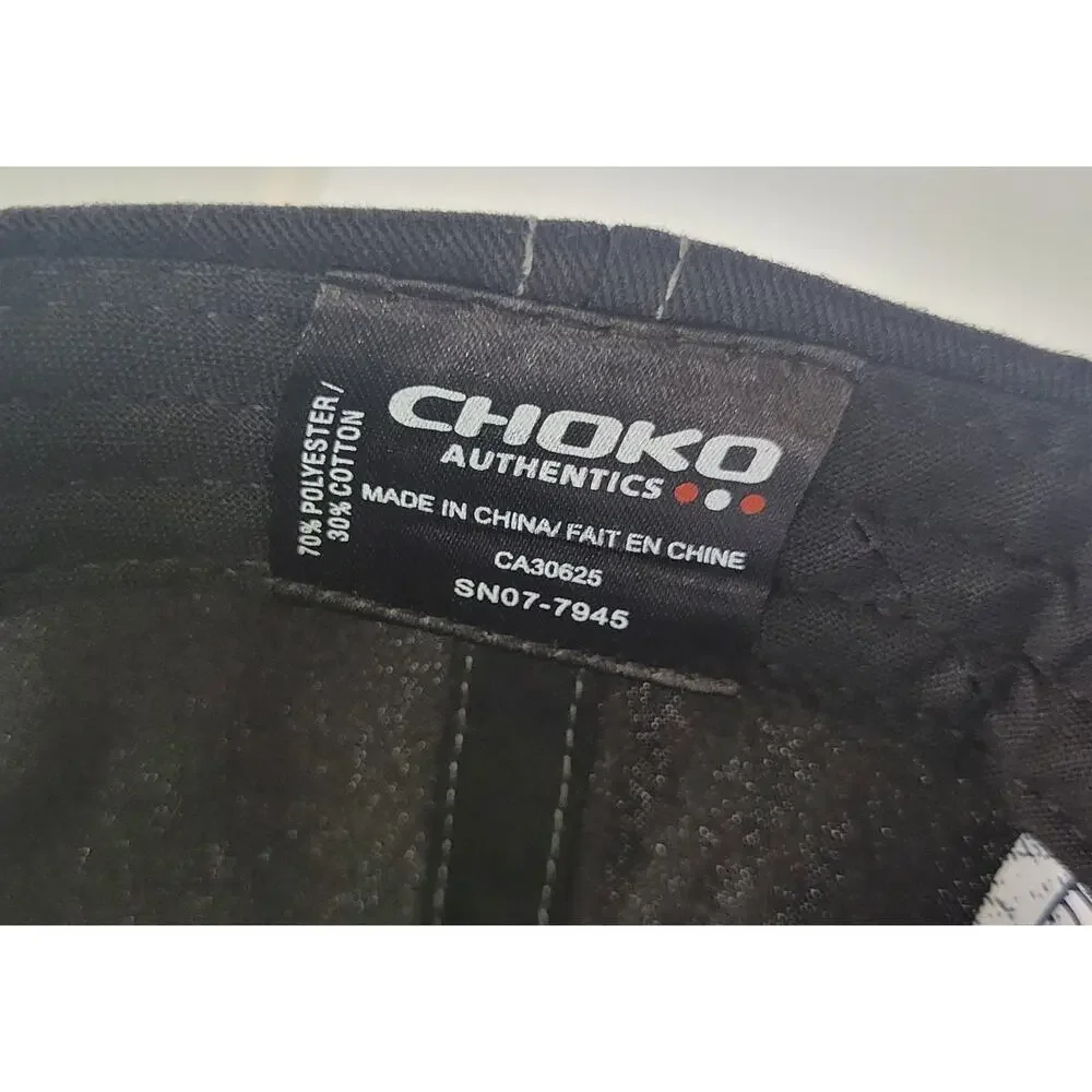 N) Snap-On Tools Choko Authentics Snap Back Black Red Promo Peak Cap Hat